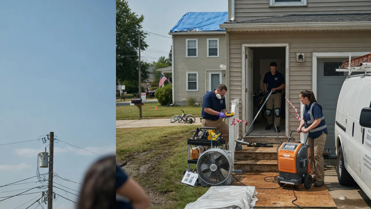 Water Damage Repair in Peru, KS near me